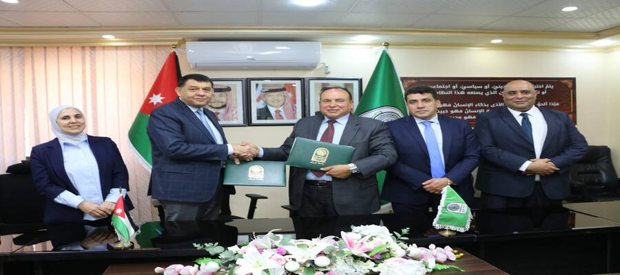 جامعة جرش ومركز تطوير الأعمال يوقعان مذكرة تفاهم لتعزيز تدريب وتأهيل الشباب