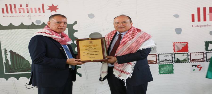 برعاية وزير الداخلية  جامعة جرش تحتفل بالذكرى التاسعة والسبعين لاستقلال المملكة الأردنية الهاشمية